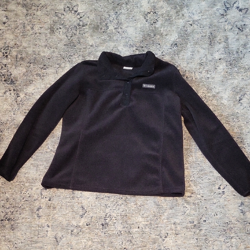 Columbia Black Fleece Pullover